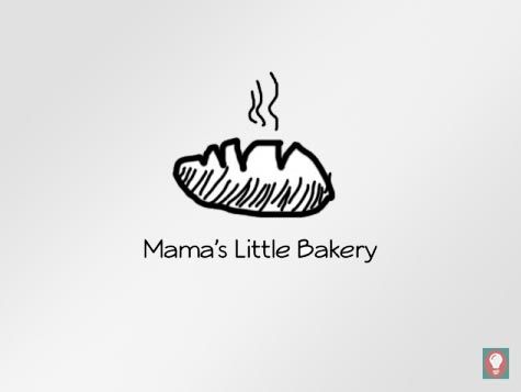 ejemplo logo feo mama little bakery