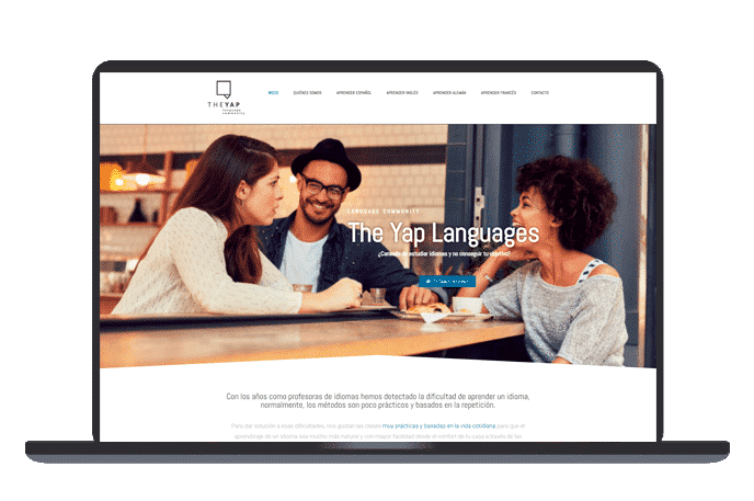 cabecera index WordPress clases idiomas